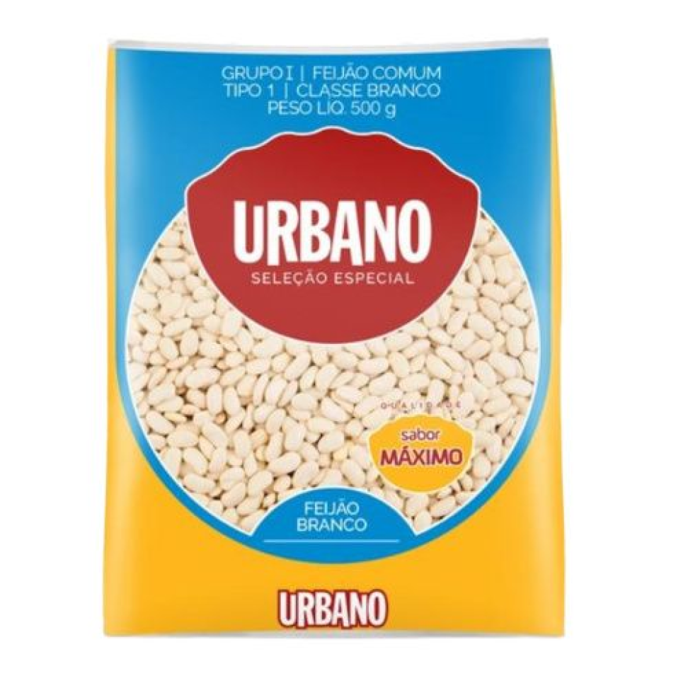 FEIJAO BRANCO 500GR URBANO T1
