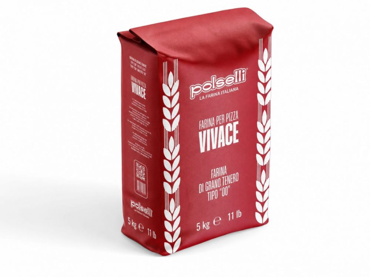 FARINHA TRI VIVACE PIZZA 5KG POLSE ITALIANA 00