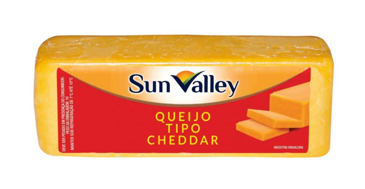 QUEIJO TIPO CHEDDAR FORMA SVALLEY +/- 1.3KG