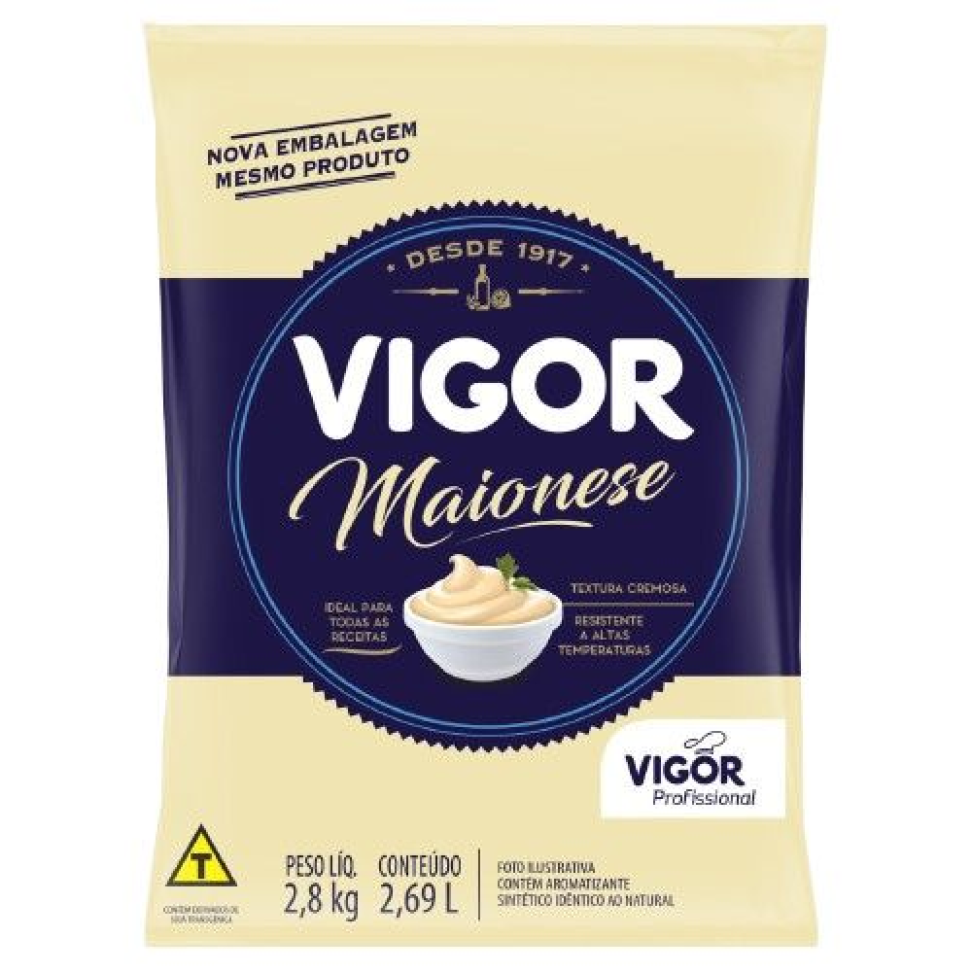 MAIONESE BAG 2.8KG VIGOR