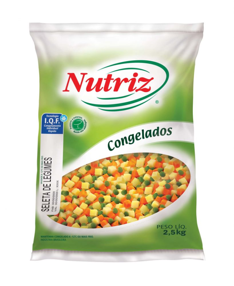 VEG CONG SELETA 2.5KG NUTRIZ