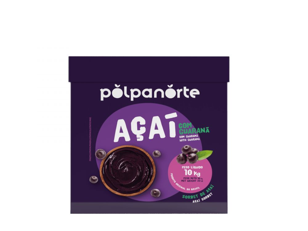 ACAI PRONTO 10L P.NORTE COM GUARANA
