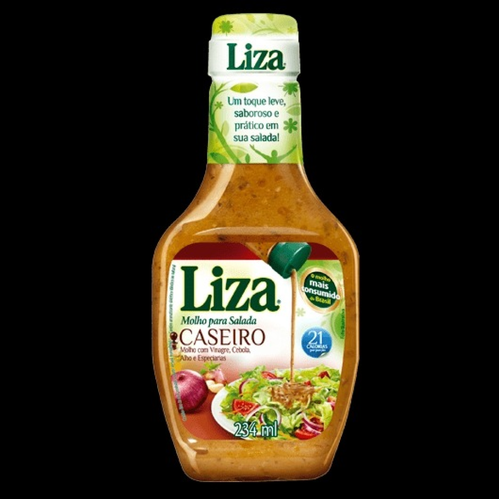 MOLHO SALADA 234ML LIZA CASEIRO