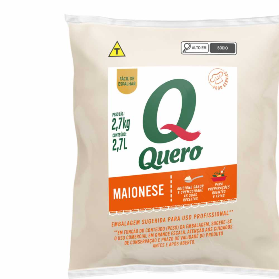 MAIONESE BAG 2.7KG QUERO