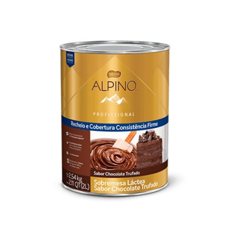 RECHEIO E COB. ALPINO 2.54KG NESTLE