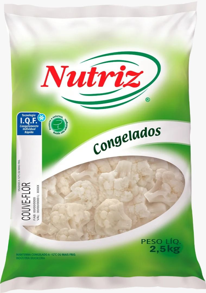 VEG CONG COUVE FLOR 2.5KG NUTRIZ