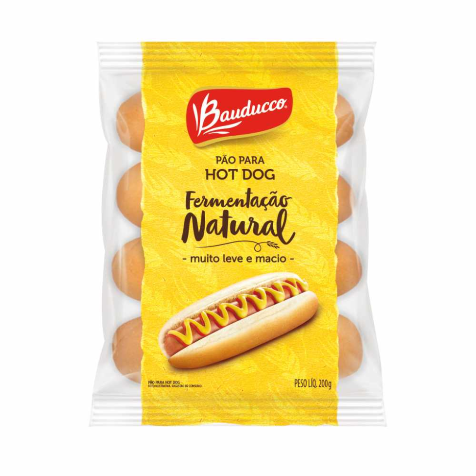 PAO HOT DOG 4X50G BAUDUCCO