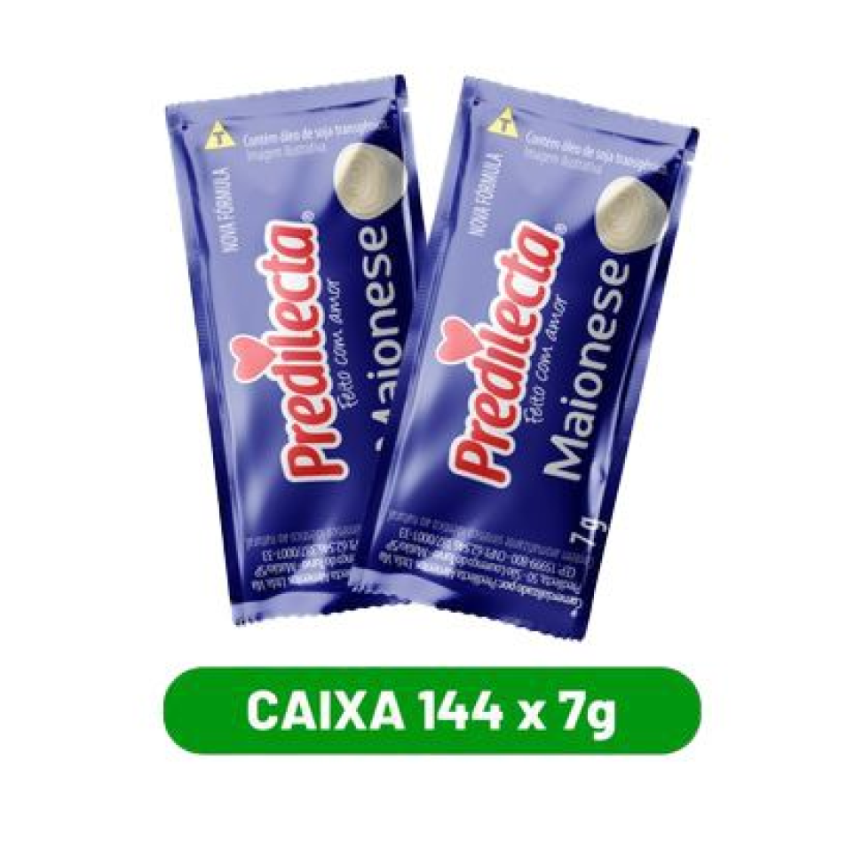 MAIONESE SACHET 144X7GR PREDILECTA