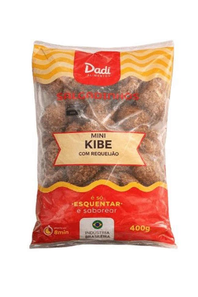 SALG KIBE C/ REQUEIJAO 400G DADI PRE FRITO