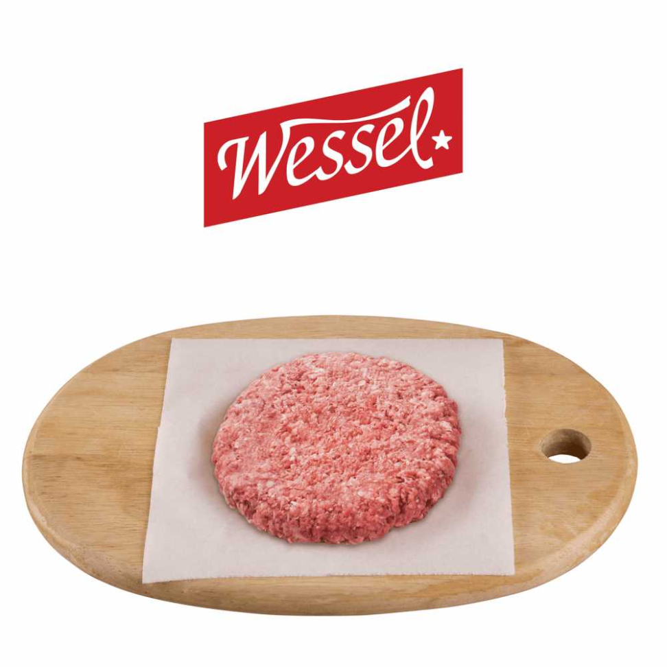 HAMB BOV 100G WESSEL. CX 5.4KG 54U