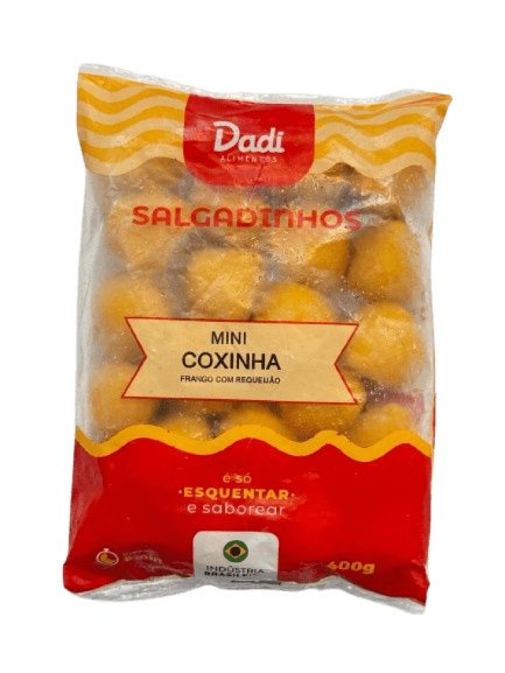 SALG COXINHA FRANGO REQ 400G DADI PRE FRITO