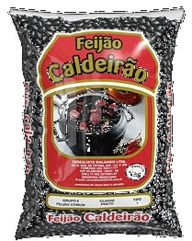 FEIJAO PRETO UBR. 1KG T-1 CALDEIRAO