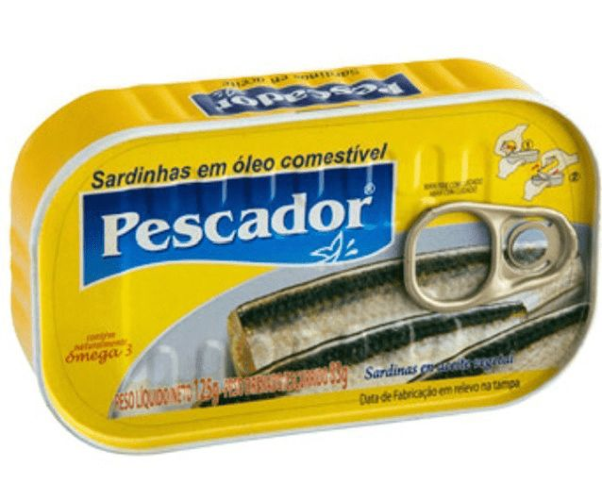 SARDINHA OLEO 125GR PESCADOR