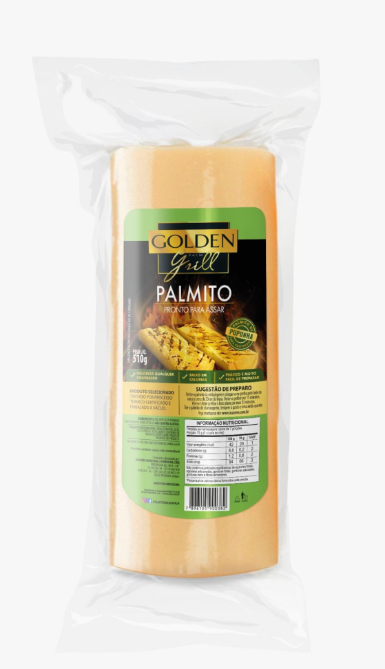PALMITO PUPUNHA GRILL 510GR GOLDEN PRONTO ASSAR