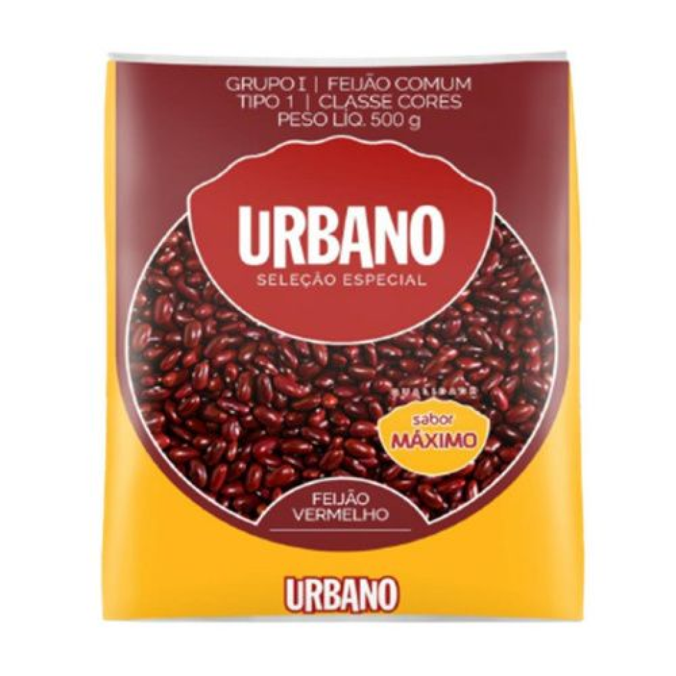 FEIJAO VERMELHO 500GR URBANO T1