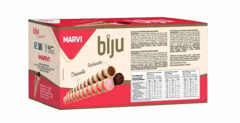BISCOITO BIJU RECH. CHOC 2KG MARVI CANUDO