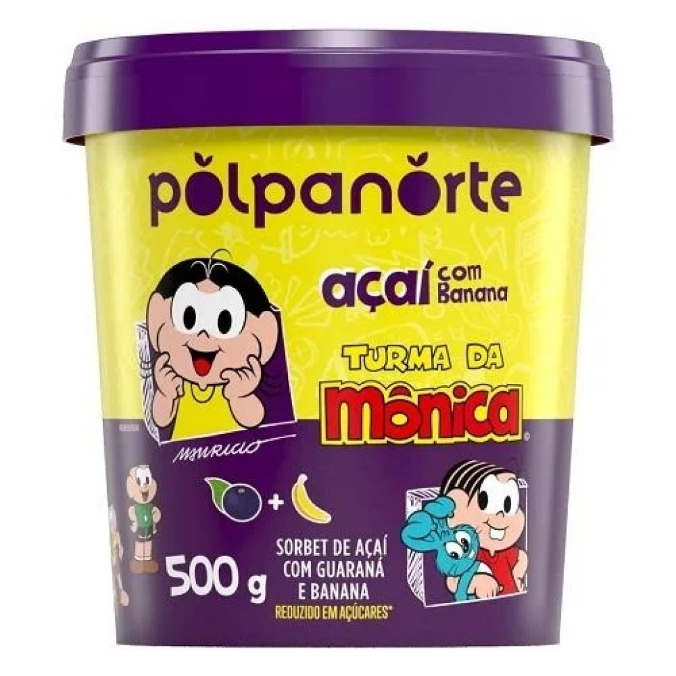 ACAI PRONTO 500ML POLPA NORTE BANANA