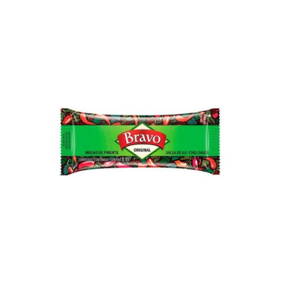 MOLHO PIMENTA 120X8ML BRAVO SACHET