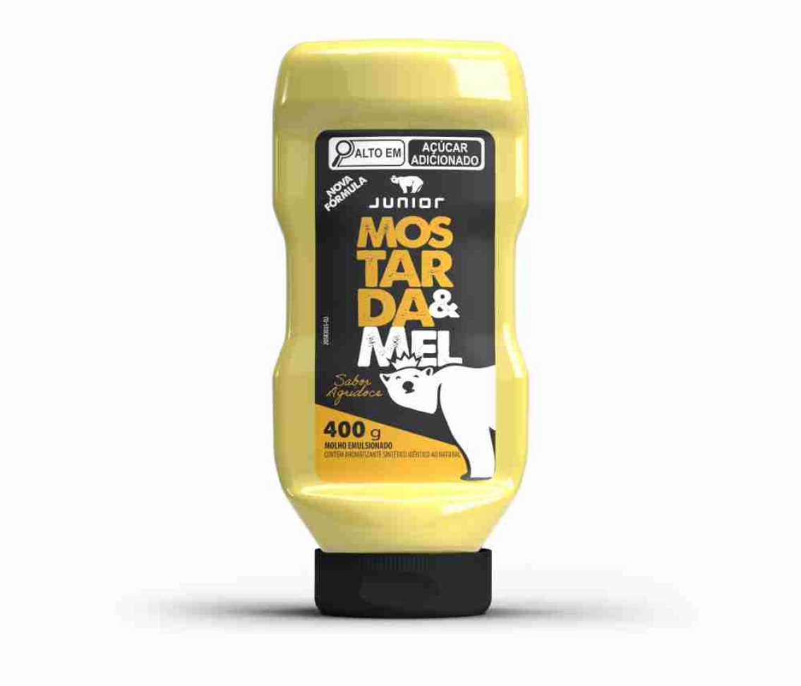 MOLHO MOSTARDA E MEL 400G JUNIOR
