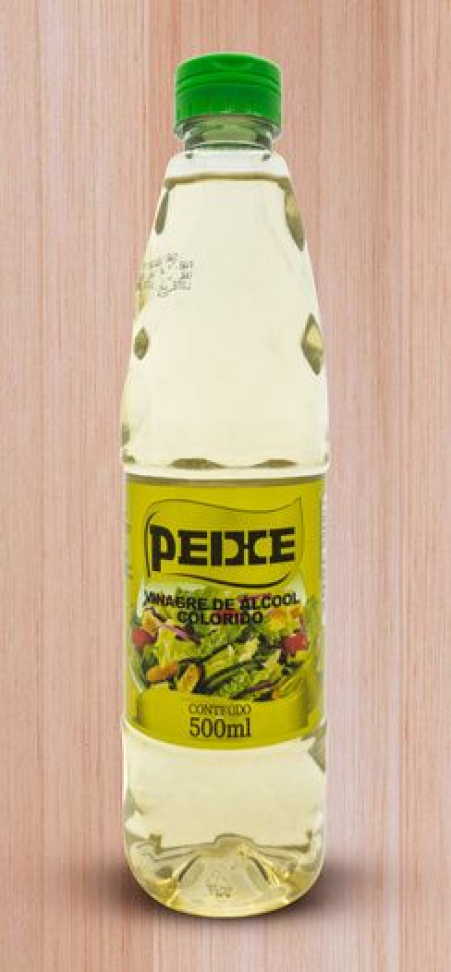 VINAGRE ALC. COL. 500ML PEIXE CLARO