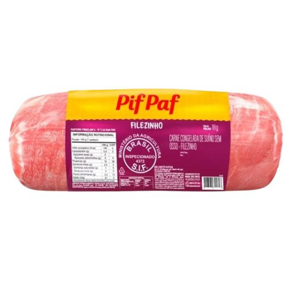 FILEZINHO SUINO S/OSSO PECA PIF PAF PECA +/- 1.2KG