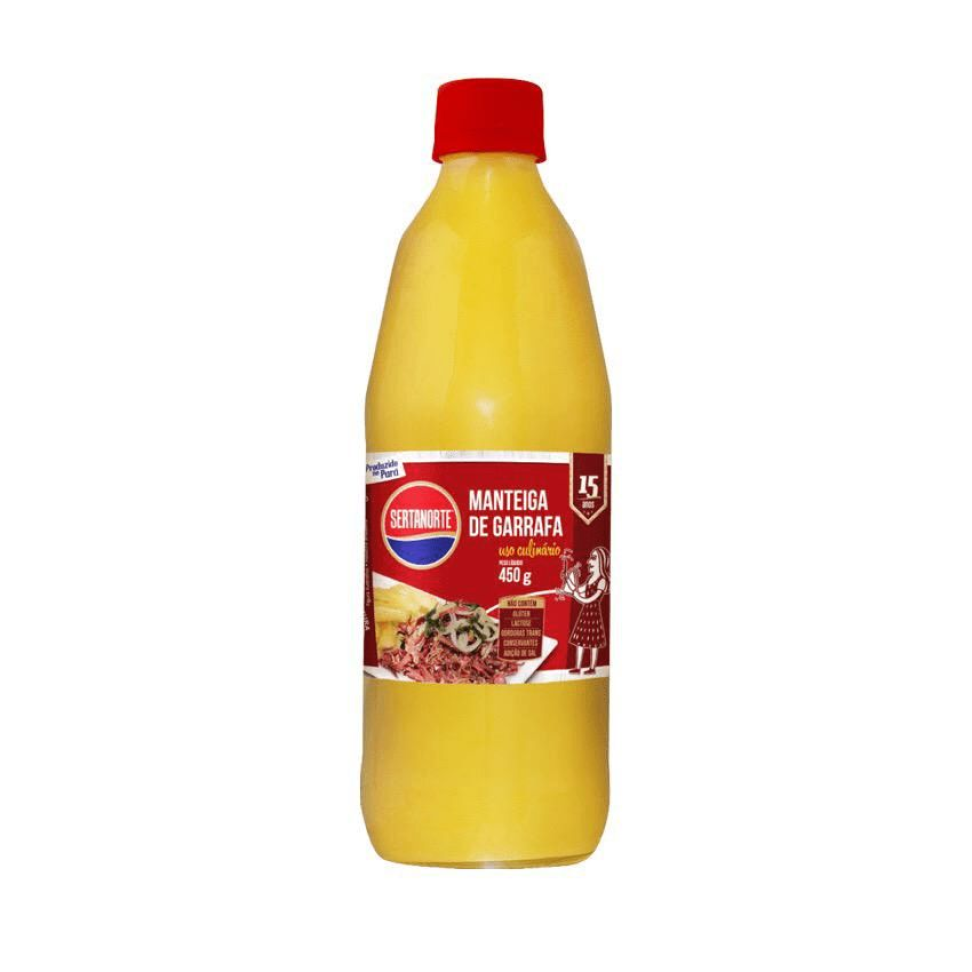 MANTEIGA GARRAFA 450GR SERTANORTE
