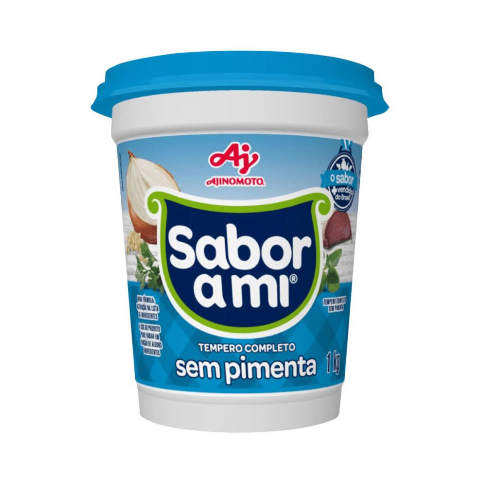 TEMPERO COMPLETO 1KG SABOR AMI SEM PIMENTA