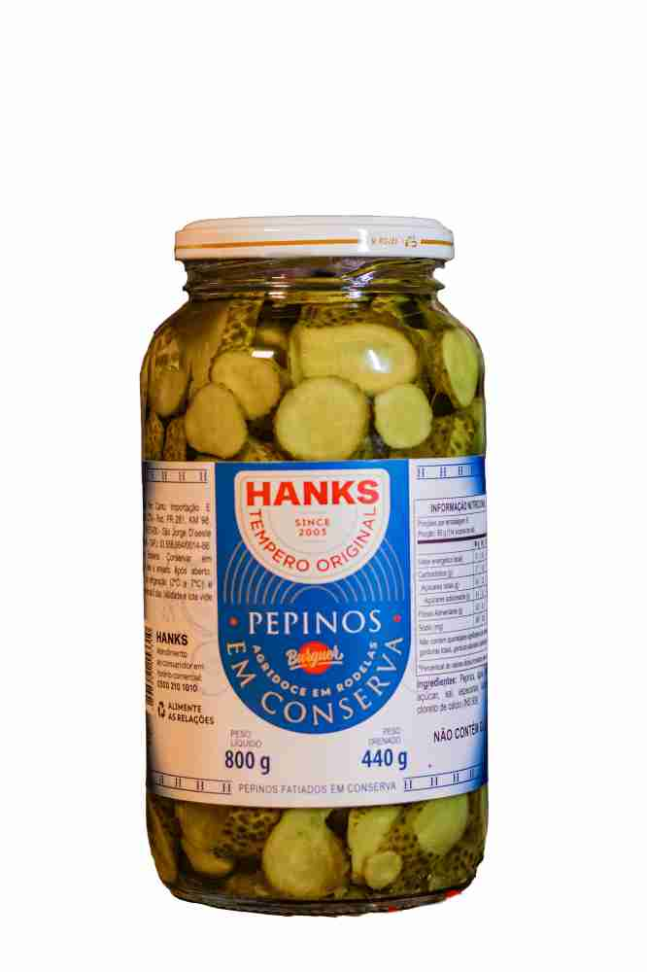 PICKLES PEPINO RODELAS 440G HANKS
