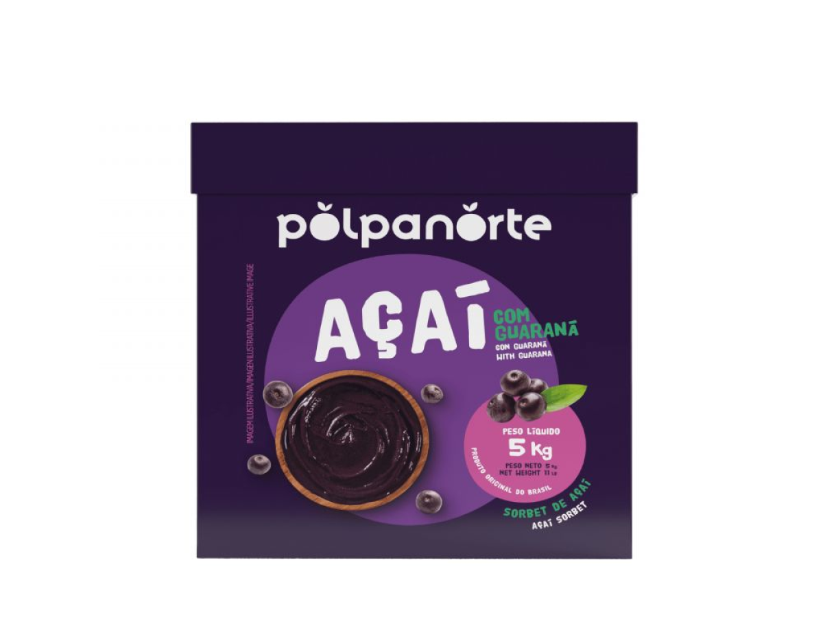 ACAI PRONTO 5L P.NORTE COM GUARANA