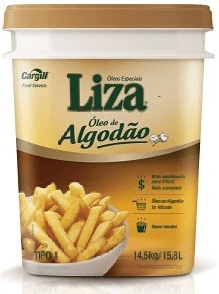 OLEO DE ALGODAO 14.5KG LIZA