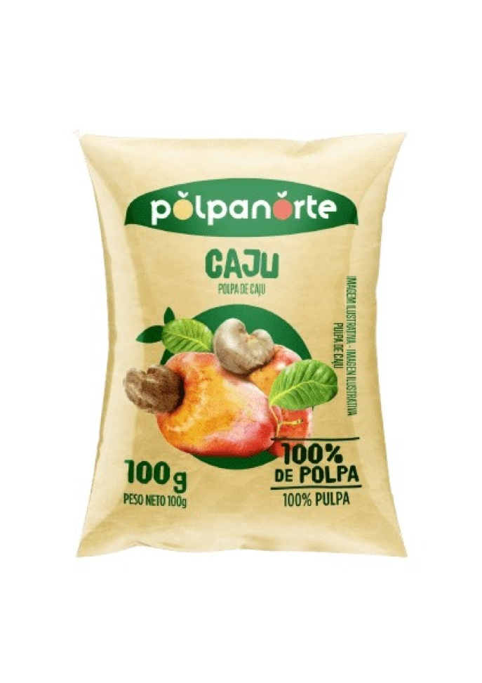 POLPA DE CAJU 100G P.NORTE