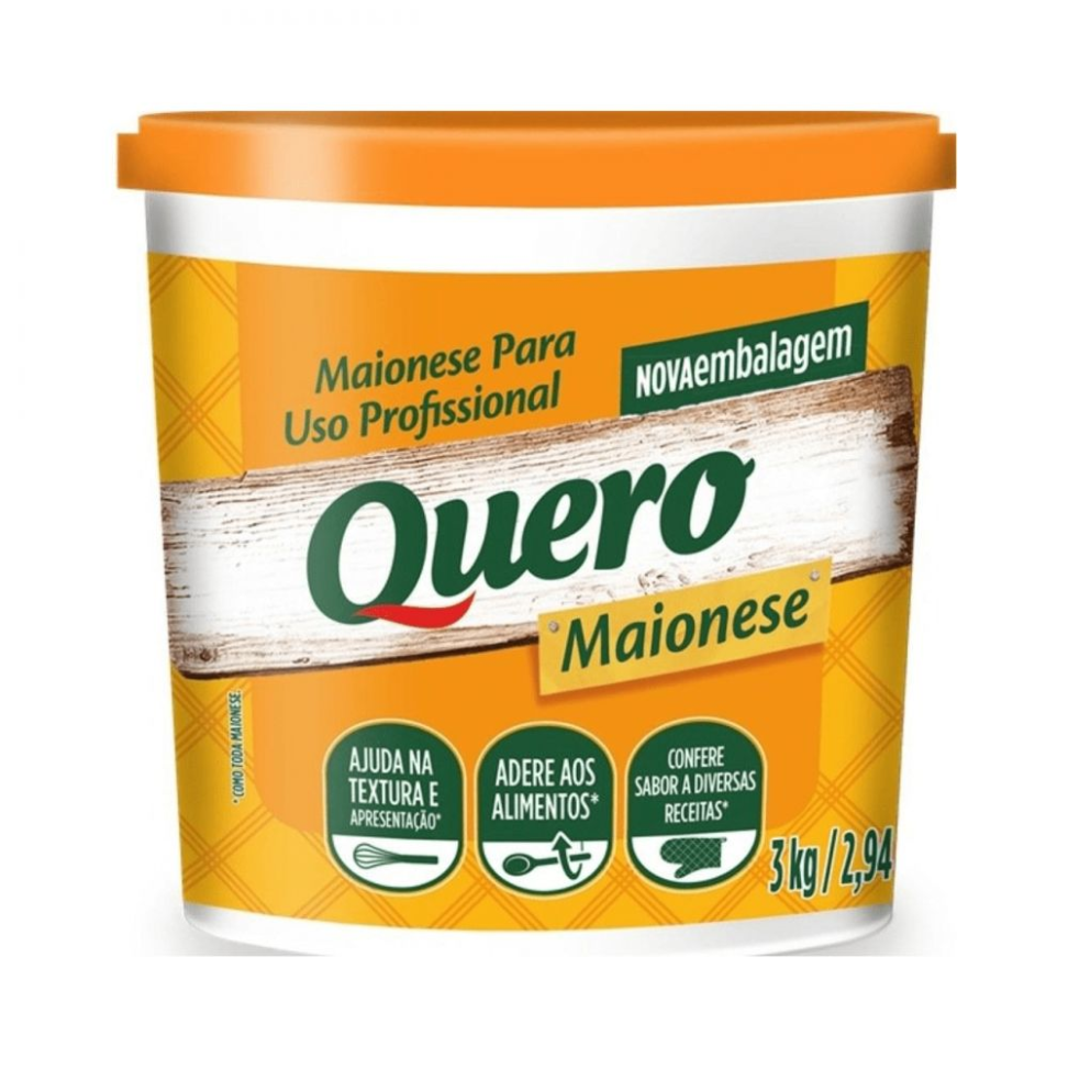 MAIONESE BALDE 3KG QUERO