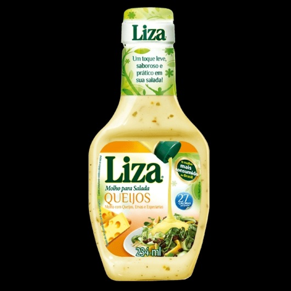 MOLHO SALADA 234ML LIZA QUEIJOS