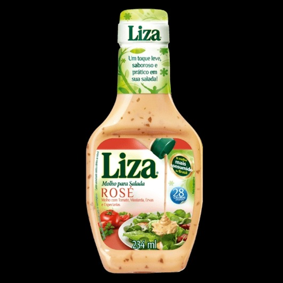 MOLHO SALADA 234ML LIZA ROSE