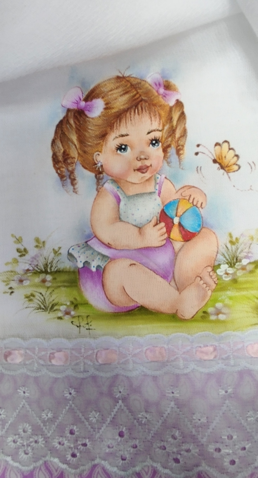 FRALDA DE PASSEIO (PINTURA A MÃO) - #5