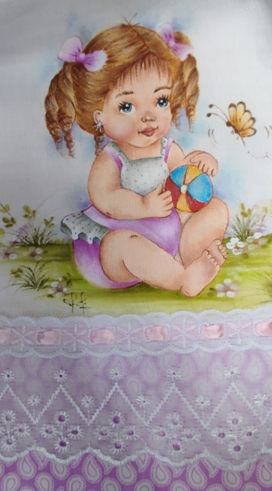 FRALDA DE PASSEIO (PINTURA A MÃO) - #7