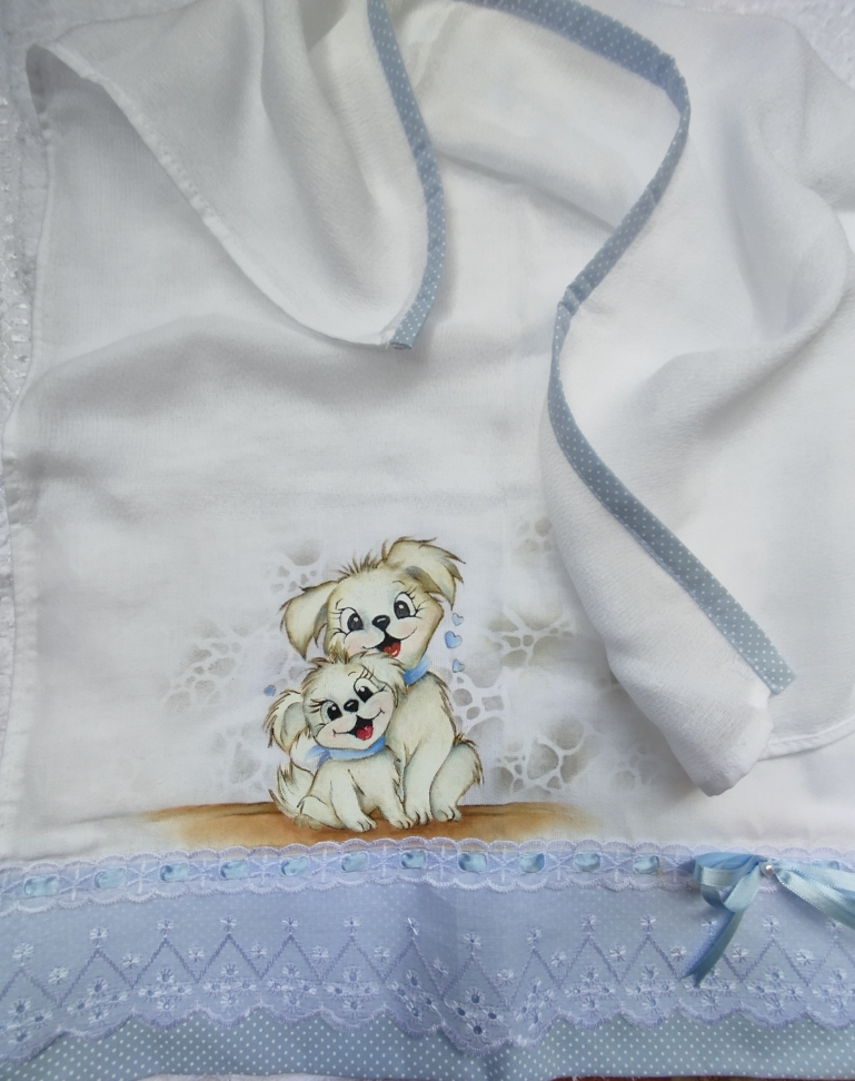FRALDA DE PASSEIO (PINTURA A MÃO) - #7