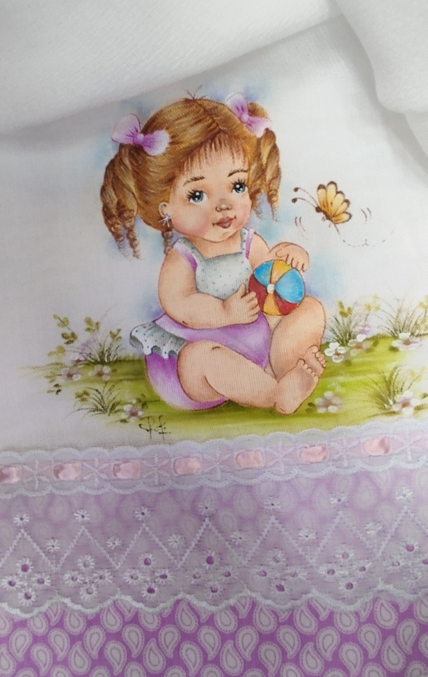 FRALDA DE PASSEIO (PINTURA A MÃO) - #4