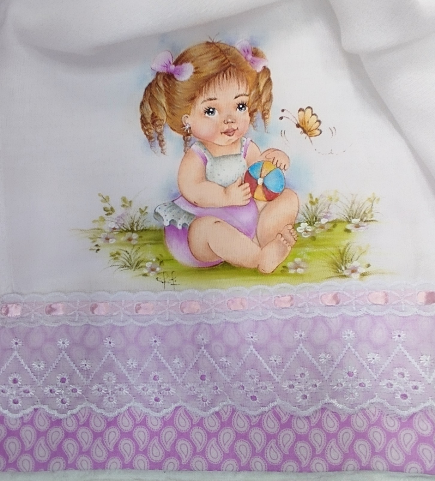 FRALDA DE PASSEIO (PINTURA A MÃO) - #11