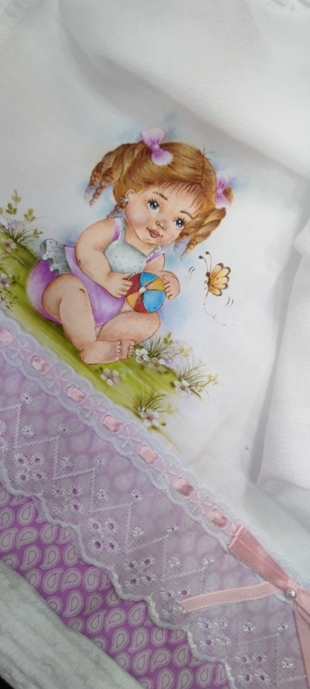 FRALDA DE PASSEIO (PINTURA A MÃO) - #9