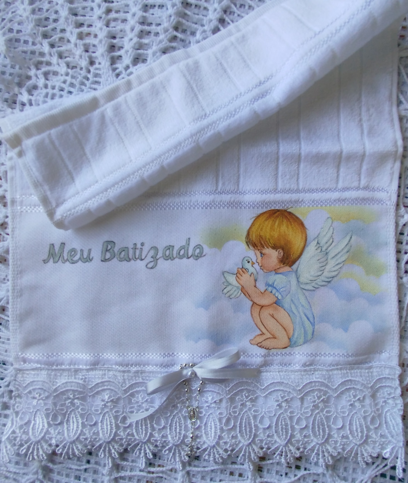 TOALHINHAS PARA BATIZADO