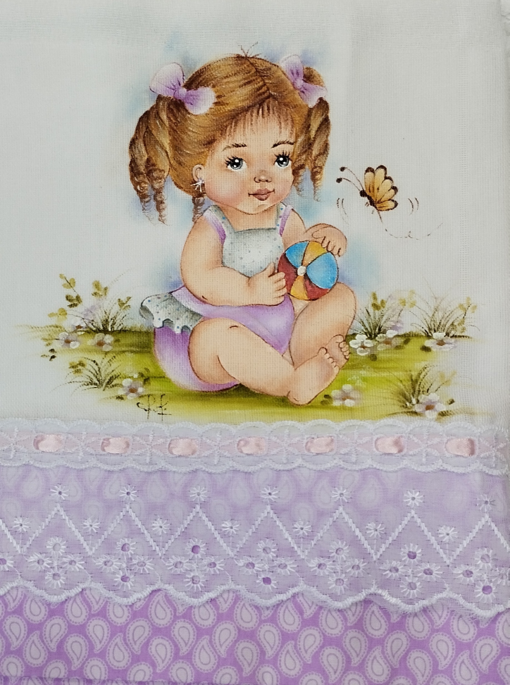 FRALDA DE PASSEIO (PINTURA A MÃO)