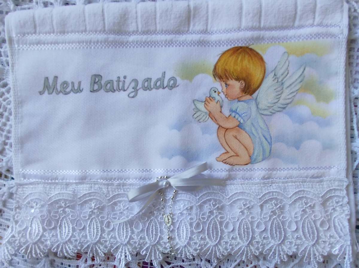 TOALHINHAS PARA BATIZADO