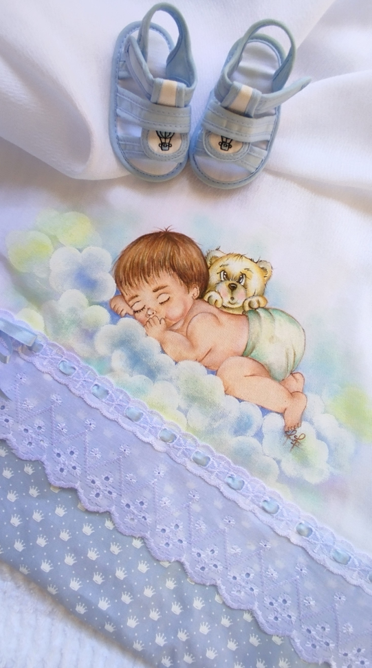 FRALDA DE PASSEIO (PINTURA A MÃO)