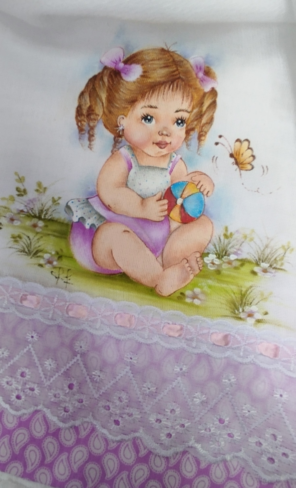 FRALDA DE PASSEIO (PINTURA A MÃO) - #8