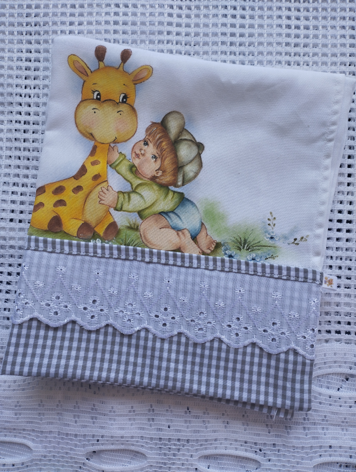 FRALDA DE PASSEIO (PINTURA A MÃO) - #8