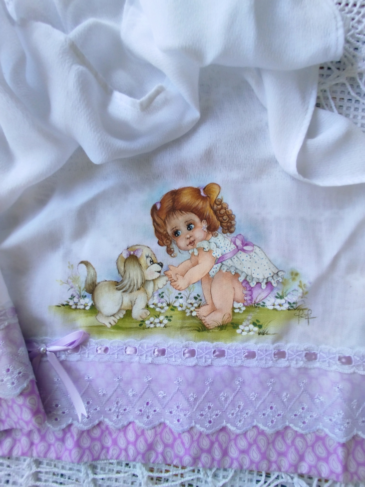 FRALDA DE PASSEIO (PINTURA A MÃO) - #3