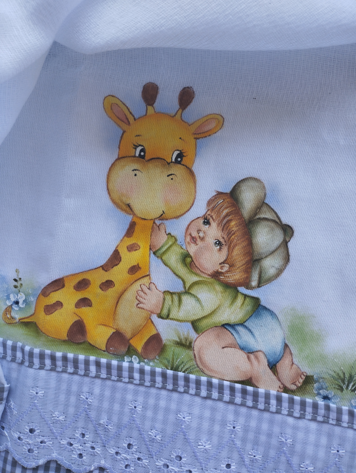 FRALDA DE PASSEIO (PINTURA A MÃO) - #6