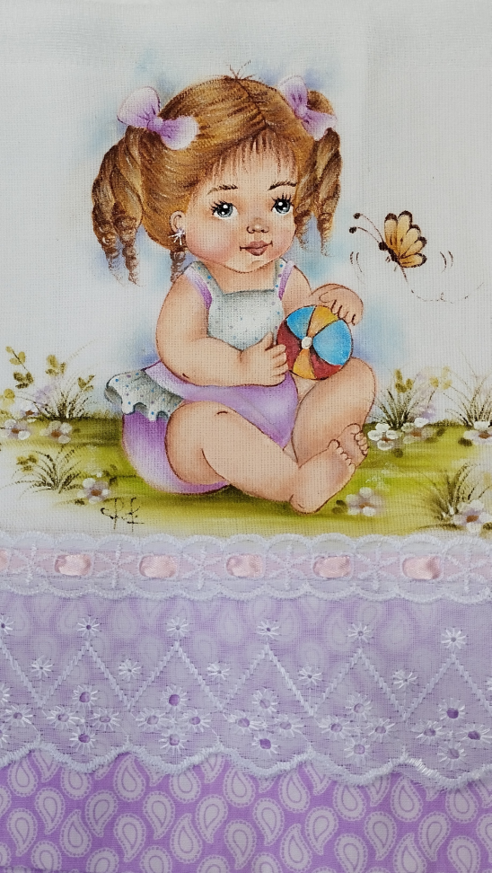 FRALDA DE PASSEIO (PINTURA A MÃO)