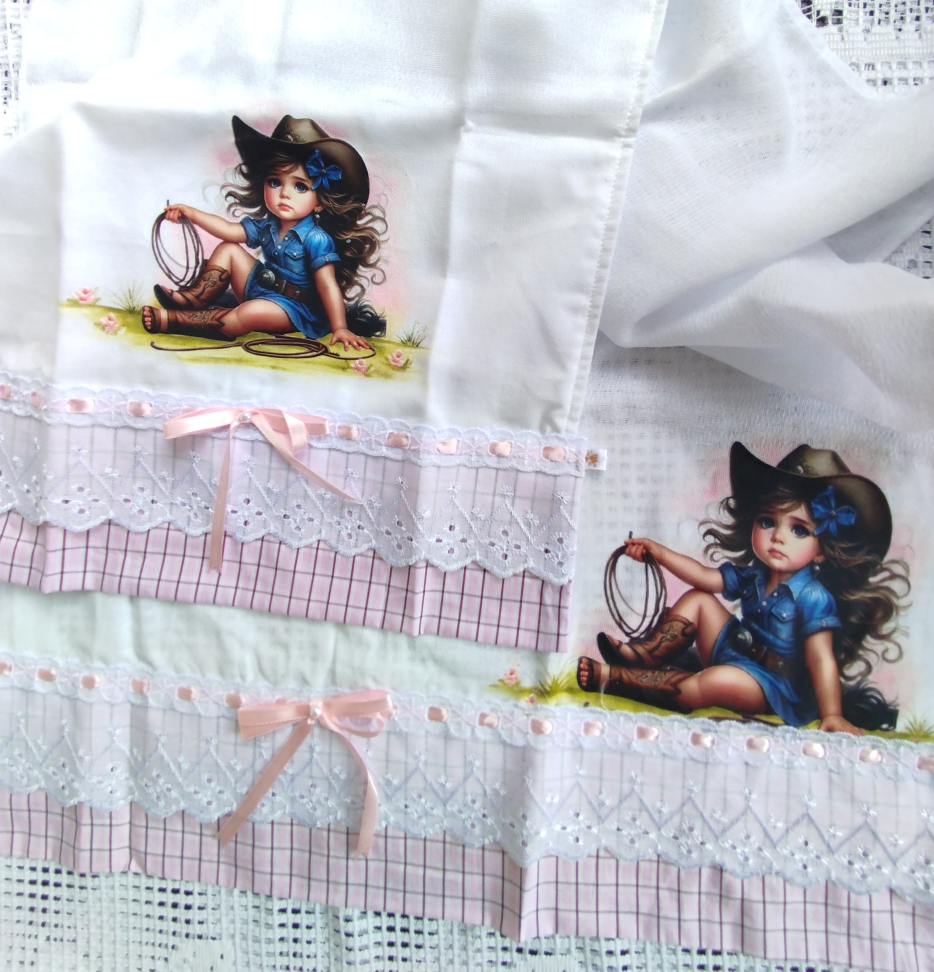 KIT FRALDA DE OMBRO (passeio) e FRALDA DE BOCA (ESTAMPARIA) - #6